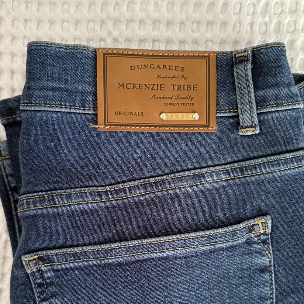 Men's Straight Blue Jeans